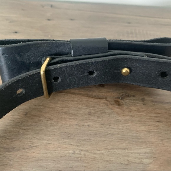 Cute Leather Bow Belt - Picture 2 of 5
